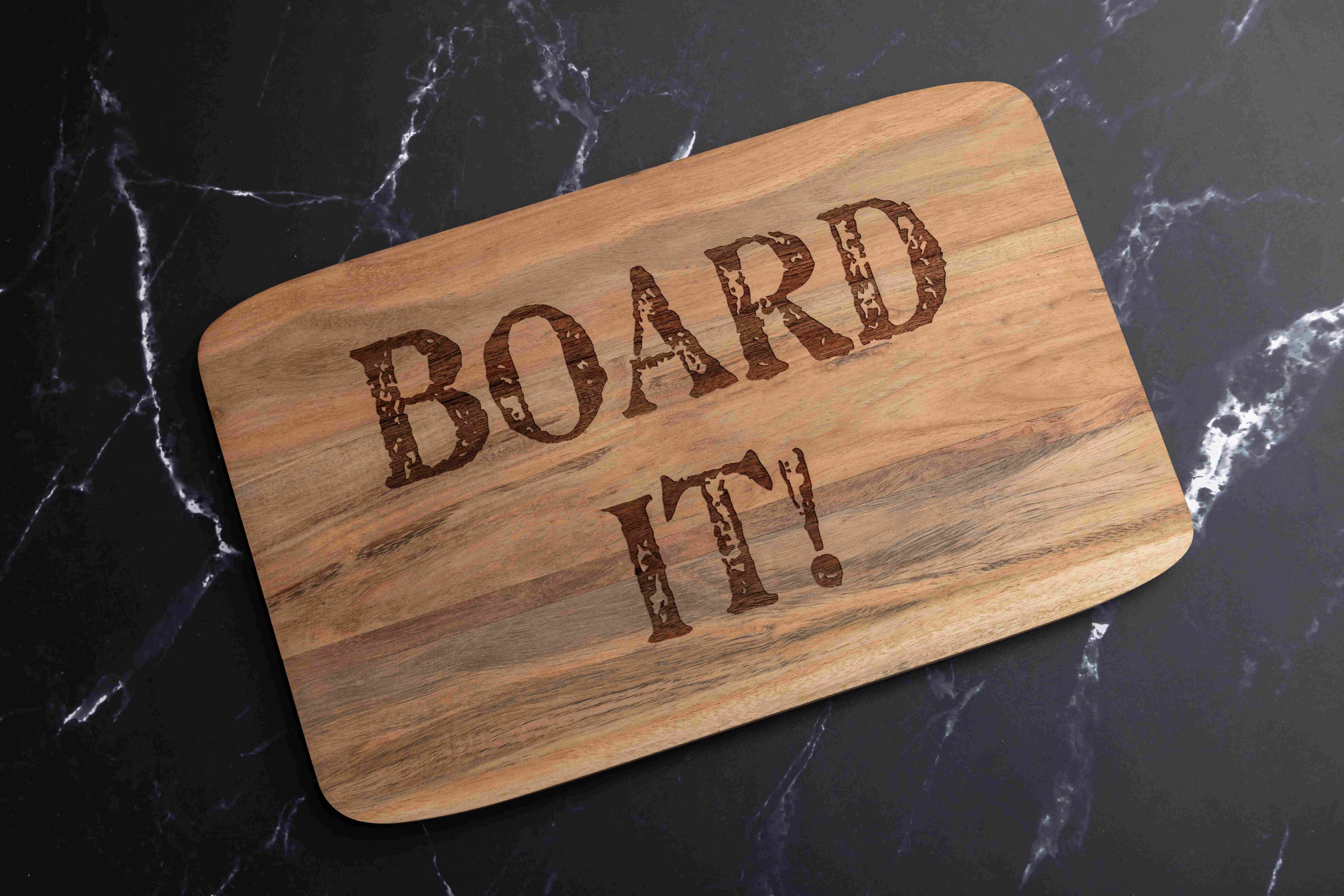 BOARD IT Display Board - Mango Wood (6x8in)
