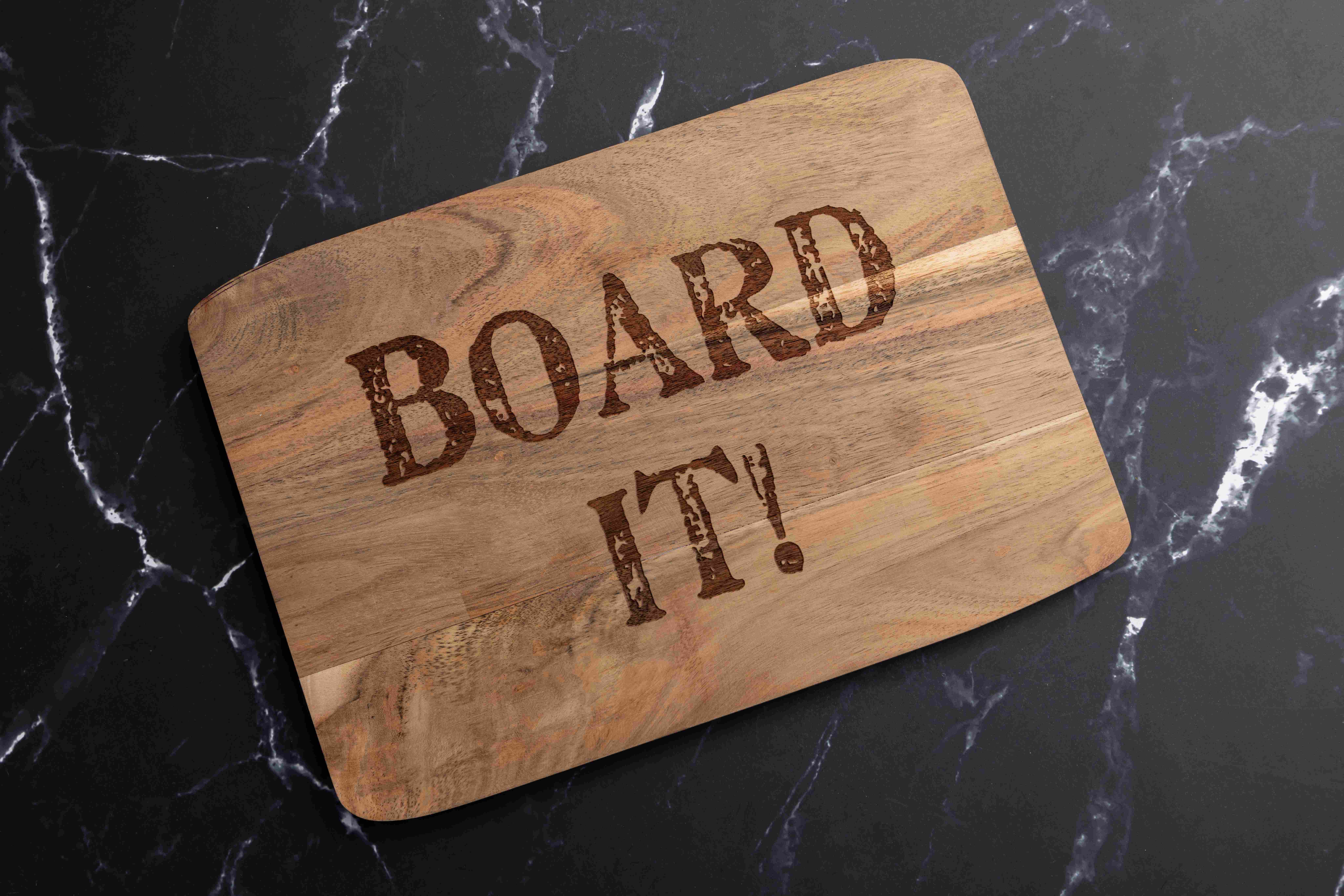 BOARD IT Display Board - Mango Wood (10x16in)
