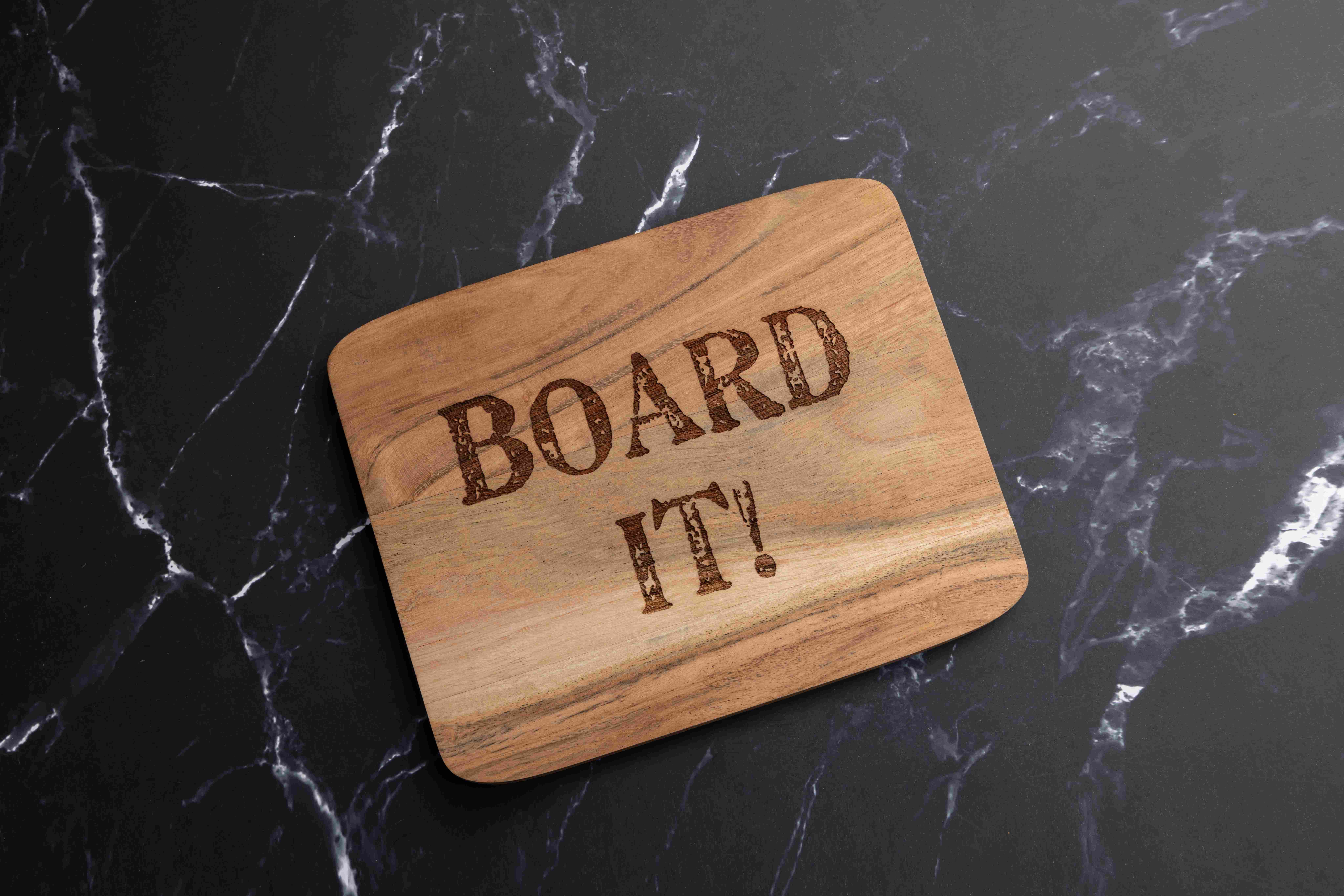 BOARD IT Display Board - Mango Wood (8x10in)